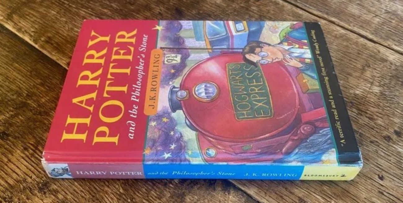 Vendió en más de 57.000 dólares su raro ejemplar de "Harry Potter y la piedra filosofal"
