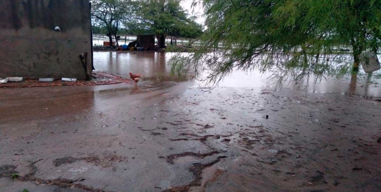 Impactante lluvia en el norte santafesino: 200 mm en Villa Minetti