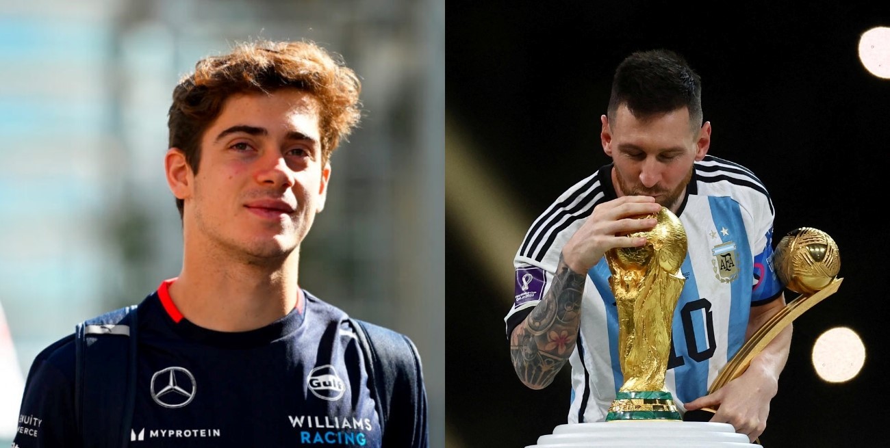 El nuevo casco de Franco Colapinto: "Homenaje a los campeones del mundo"