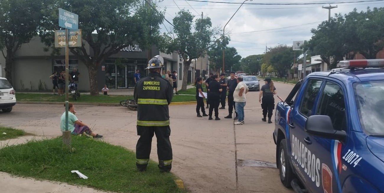 Choque fatal: murió una mujer policía que circulaba en moto con su hija