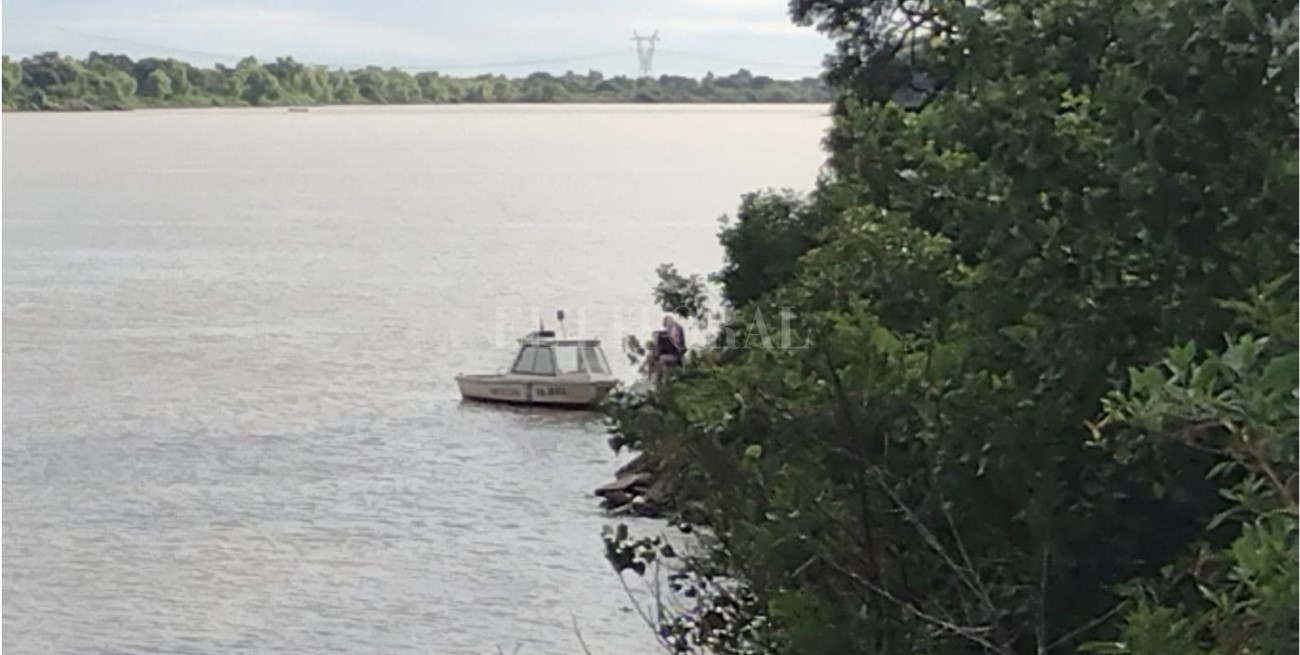 Hallaron un cuerpo sin vida en el río Santa Fe