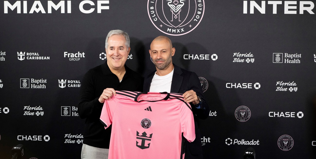 Javier Mascherano fue presentado como DT de Lionel Messi en el Inter Miami