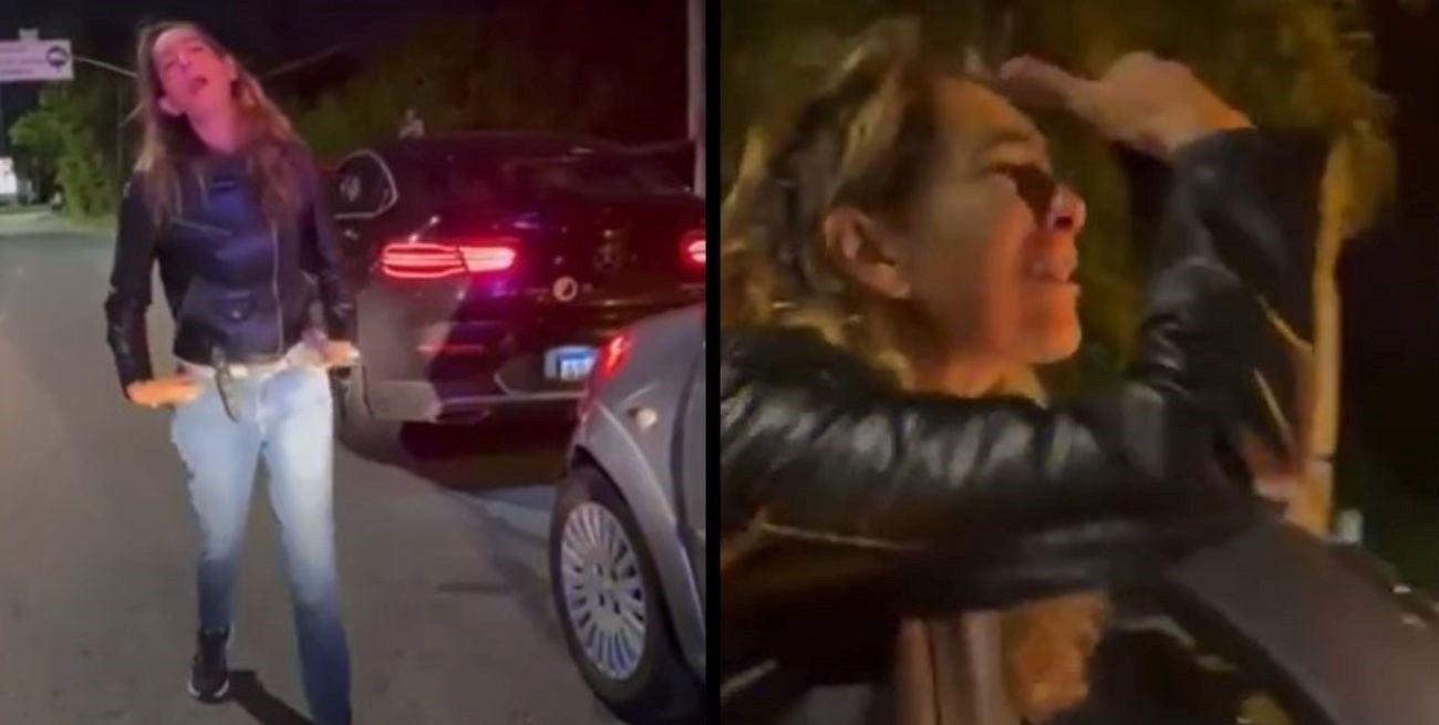 Video: Gianinna Maradona chocó con una productora de televisión que manejaba alcoholizada