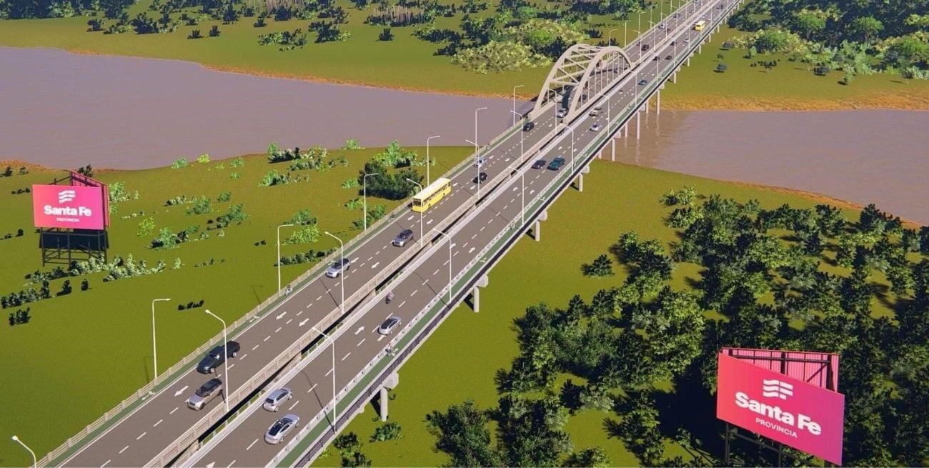 Se conocieron más detalles sobre el nuevo puente Santa Fe - Santo Tomé en la previa a la licitación 