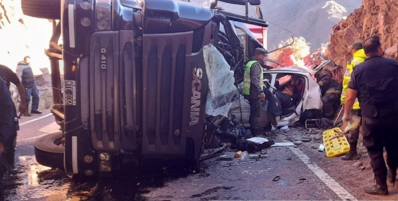 Accidente en la Ruta 7 dejó un muerto y cinco heridos graves