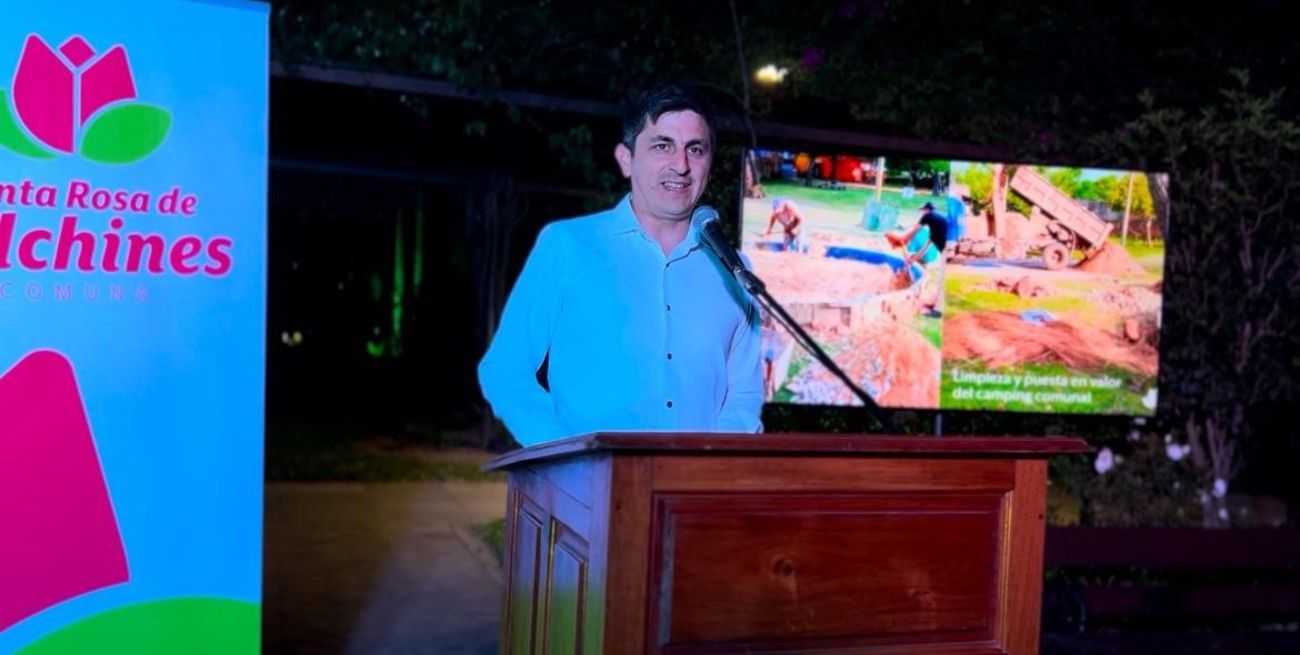 Carlos Yossen presentó el balance de su primer año de gestión en Santa Rosa de Calchines