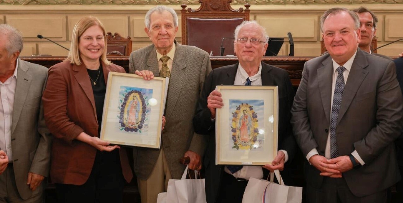 El Senado de Santa Fe homenajeó a Víctor Reviglio y Luis Cáceres