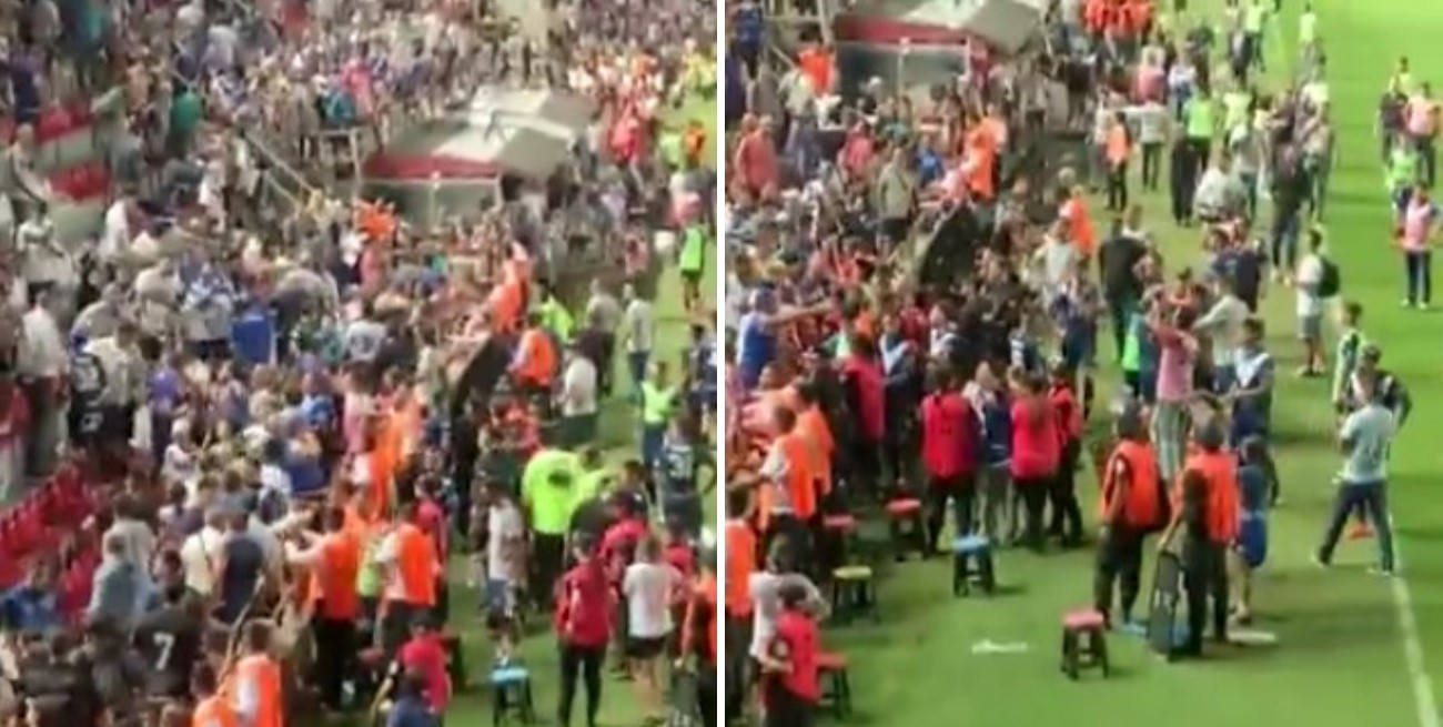 Tras la derrota, hinchas de Vélez terminaron a los golpes con jugadores y sus familiares