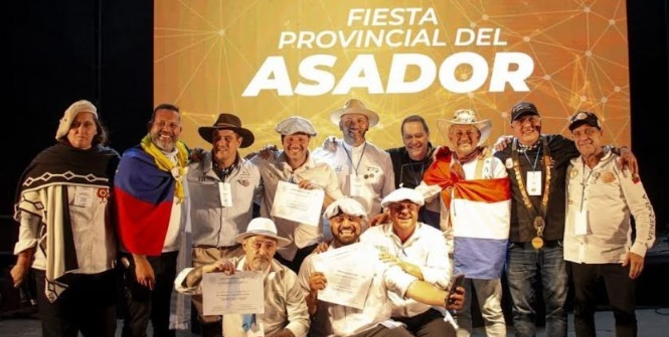 Dos santafesinos se consagraron campeones internacionales en el desafío mundial de asadores