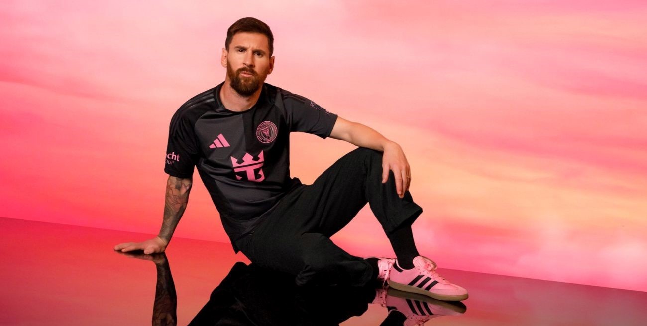 Cómo luce la nueva camiseta alternativa que vestirá Messi en el Inter Miami