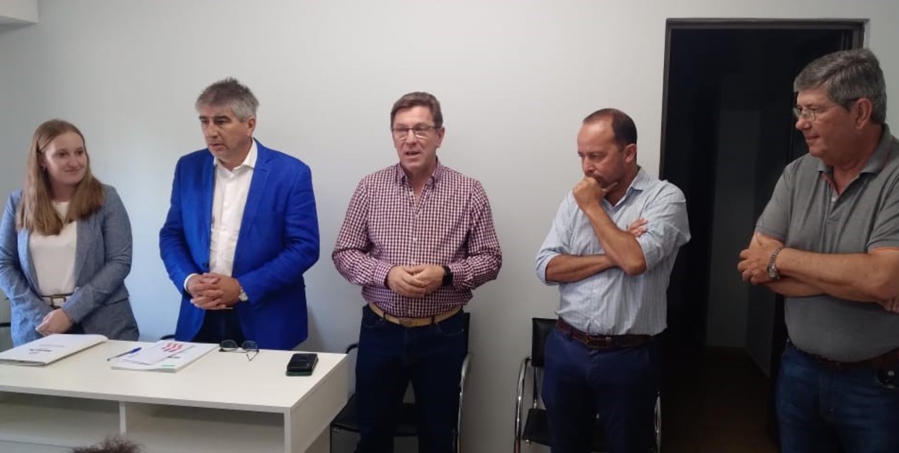 Borla destacó el aporte del gobierno provincial para obras a favor de la productivo local