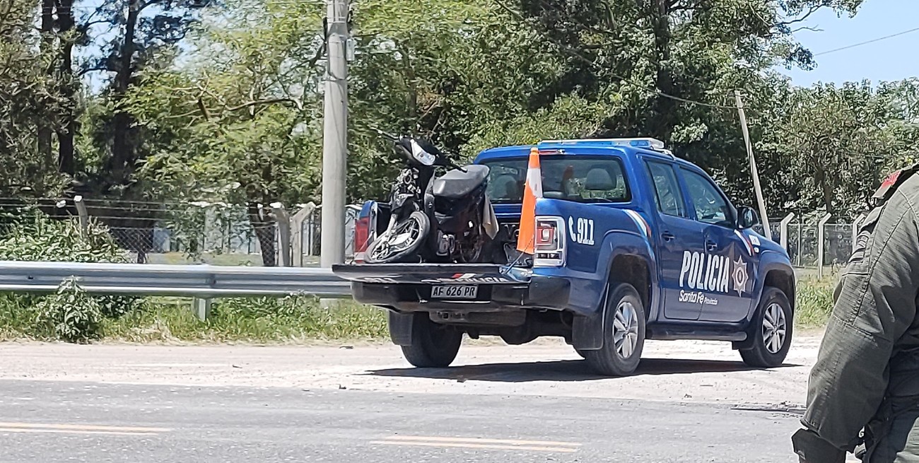 Una motociclista perdió la vida tras ser embestida por un camión en Rafaela