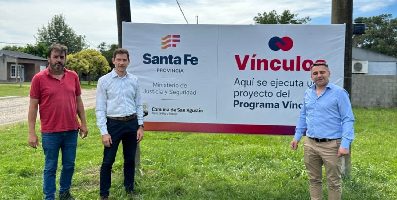 Programa Vínculos: funcionarios del ministerio de Seguridad visitaron San Agustín