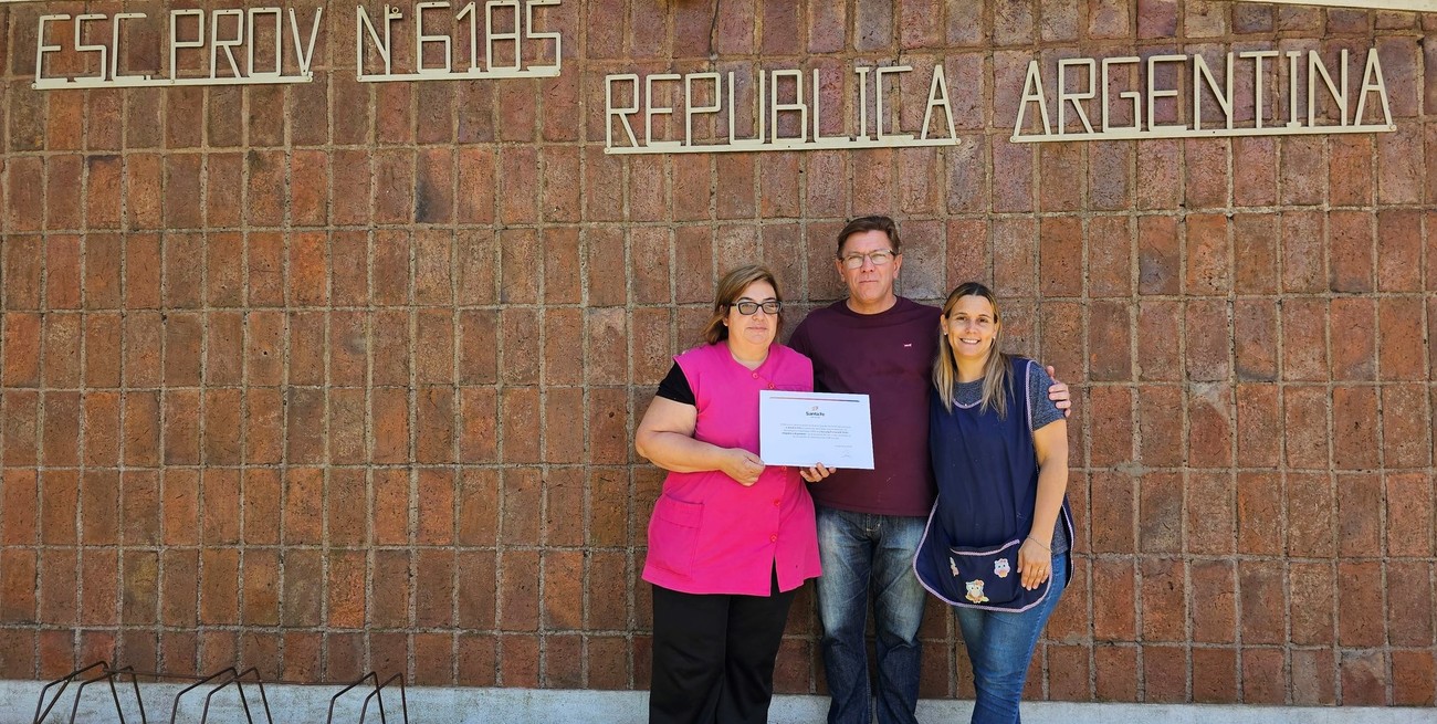 Borla confirmó el envío de más fondos para infraestructura escolar