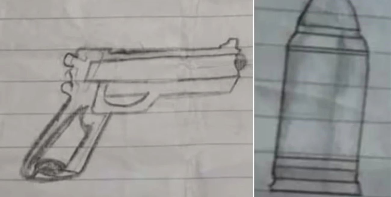 Una niña fue armada a la escuela y tenía una lista con nombres para una posible masacre