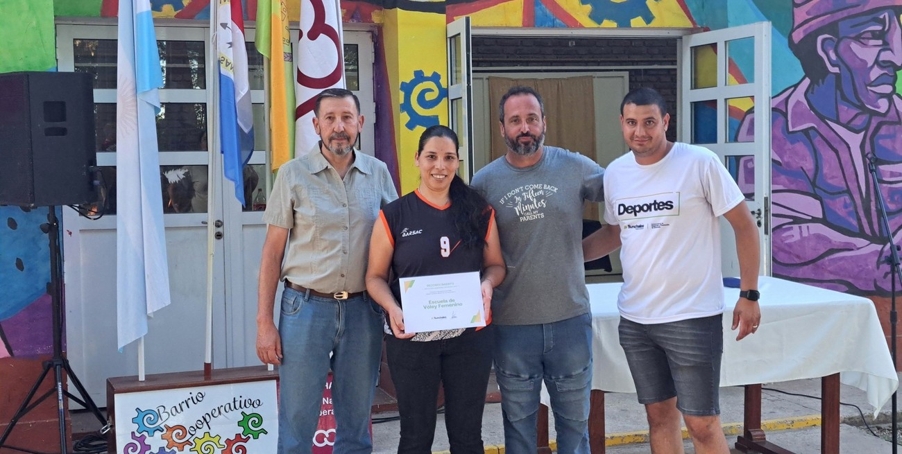Inauguraron la Biblioteca "Sueños de Vida" en la Vecinal Barrio Cooperativo