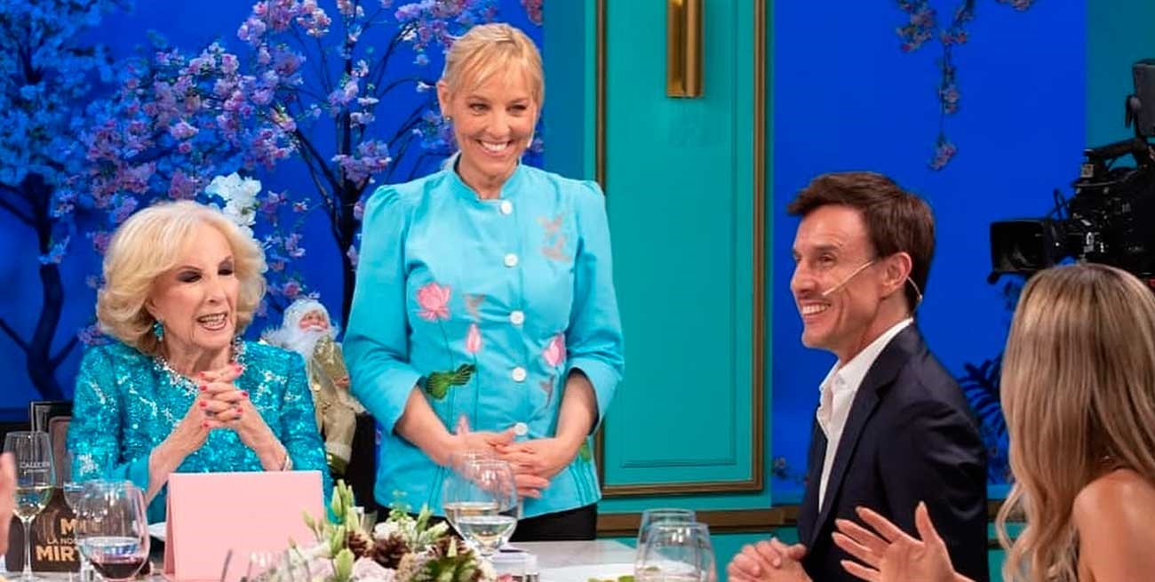 Cómo fue el tenso momento de García Moritán en la mesa de Mirtha Legrand