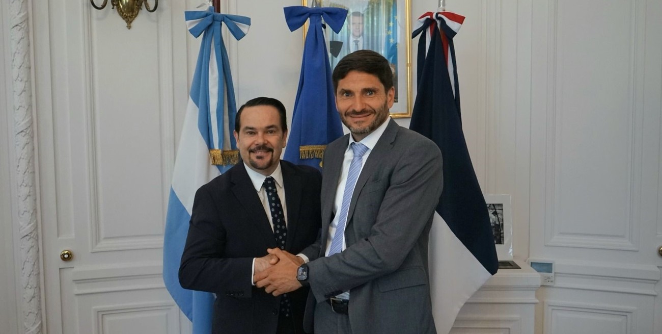 El gobernador de Santa Fe se reunió con el embajador francés en Buenos Aires