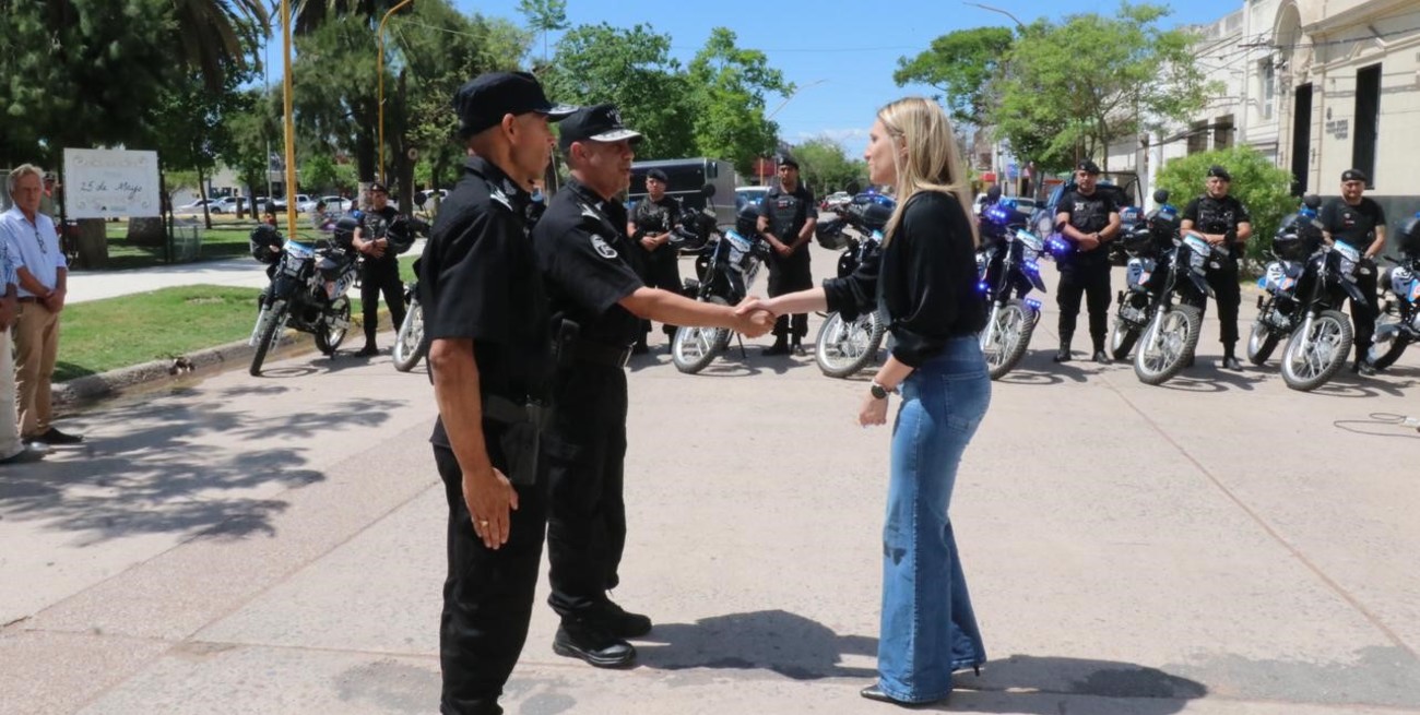 Localidades de 9 de Julio recibieron equipos y recursos para mejorar la seguridad