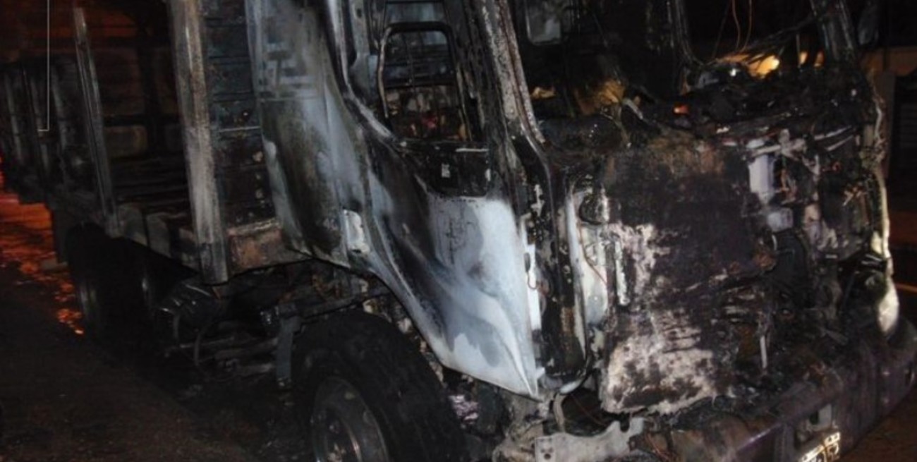 Cuatro años de prisión por incendiar un camión en Venado Tuerto