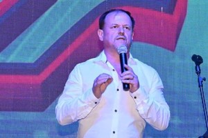 Sergio Aladio, secretario general del Sindicato de Camioneros de Santa Fe.