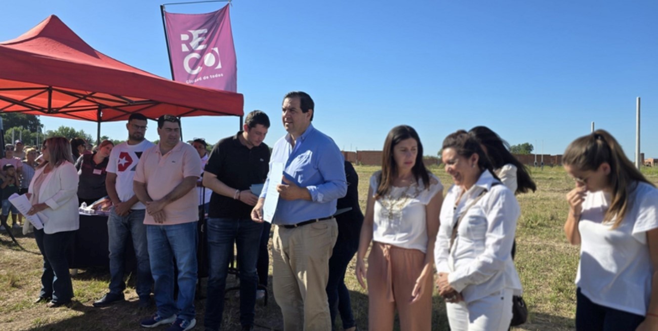 Oficializaron la entrega de más de 250 terrenos a familias de Reconquista
