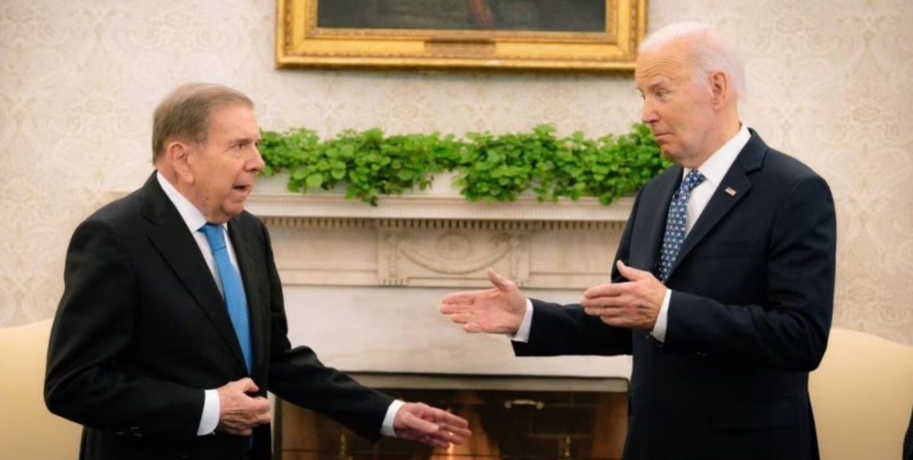 Biden recibió en la Casa Blanca a Edmundo González Urrutia
