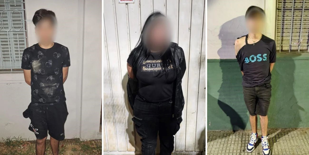 Video: detuvieron a tres jóvenes chilenos tras cortar la luz y robar en Villa Urquiza