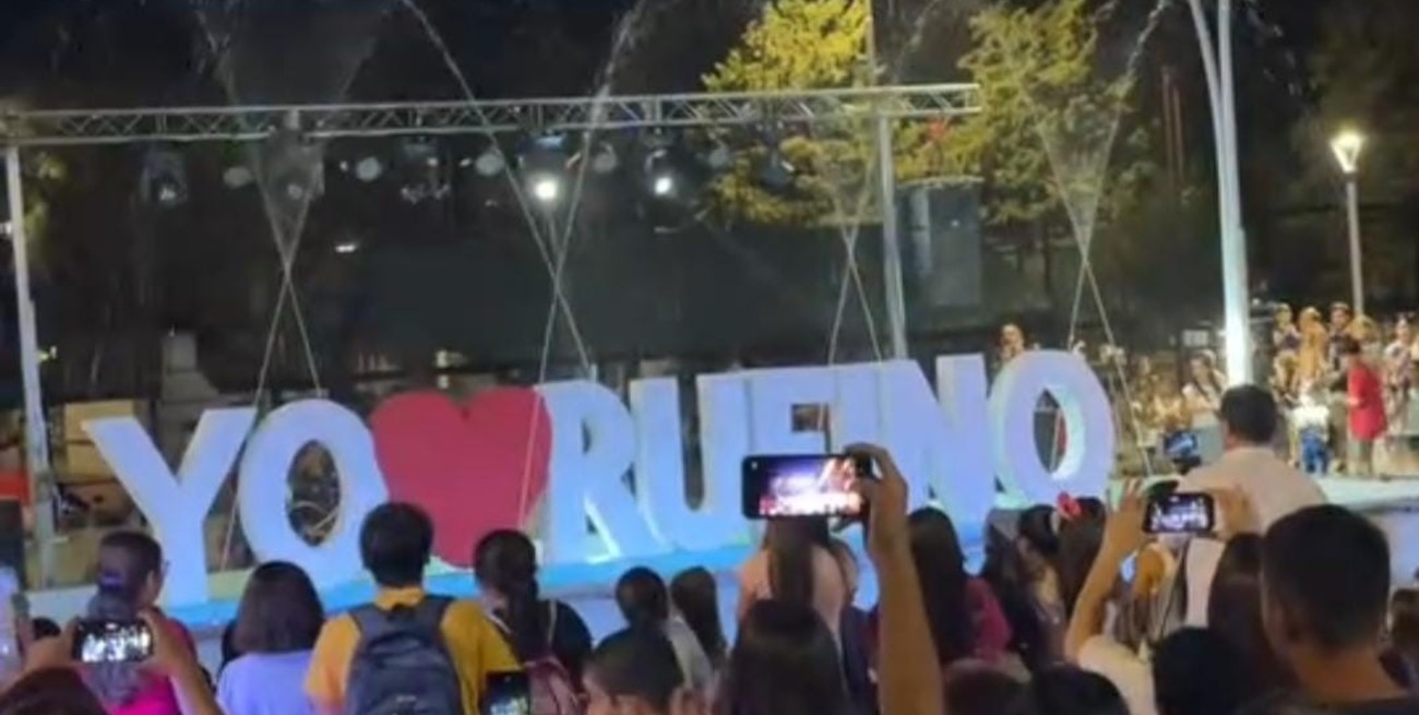 Presentaron la nueva "Fuente de los Niños" en Rufino