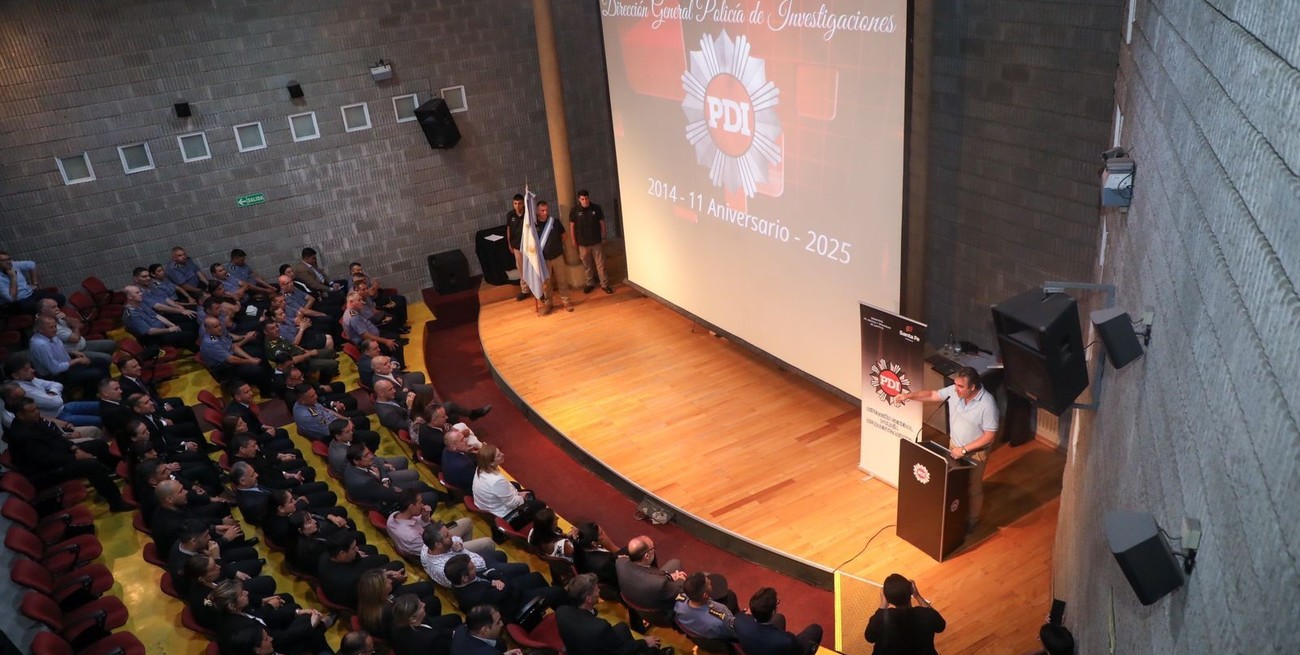 Scaglia y Cococcioni encabezaron la conmemoración de un nuevo aniversario de la PDI