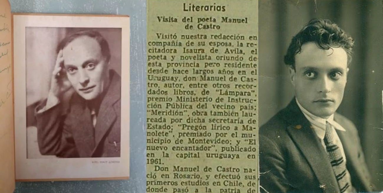 Manuel de Castro, el poeta y torero que visitó El Litoral en enero de 1963