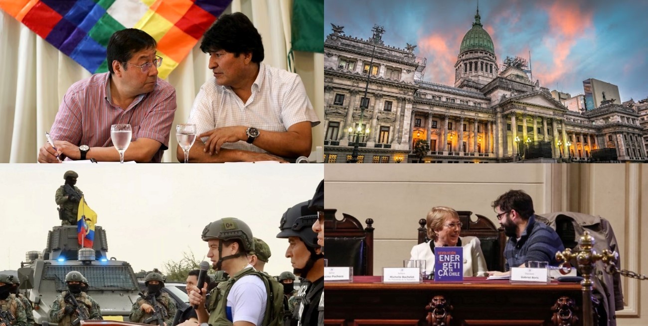 Cuatro países sudamericanos van a las urnas este 2025