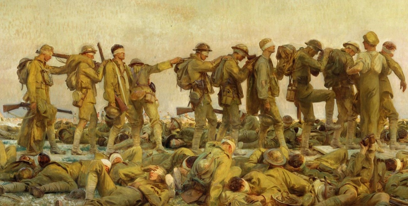 El horror invisible de la Primera Guerra Mundial: la historia detrás de "Gaseados"

