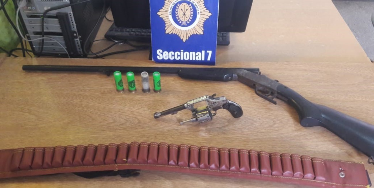 Un vecino lo denunció y le secuestraron dos armas de fuego en barrio San Agustín