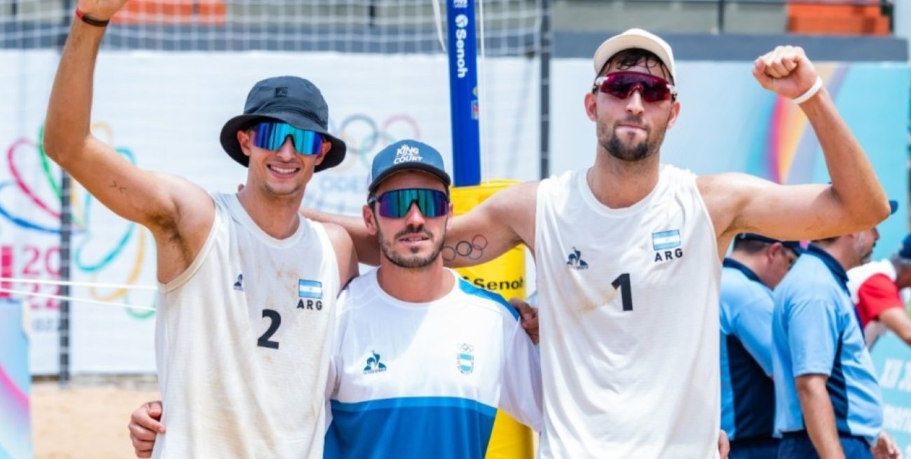 Vóley playa: el Derby Sudamericano se juega en Rosario