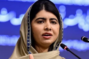 Malala Yousafzai condenó las acciones delos talibanes en Afganistán y la destrucción del sistema de educación en Gaza por parte de Israel.