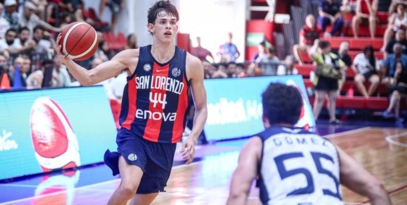 Liga Nacional de Básquet: de la mano de Stenta, San Lorenzo volvió a la victoria