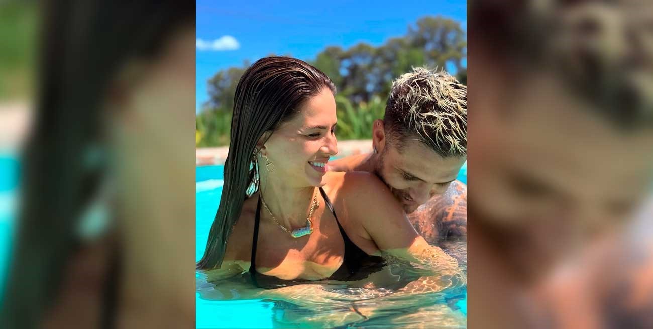 Amor pleno: las fotos de lcardi y la China Suárez en un campo