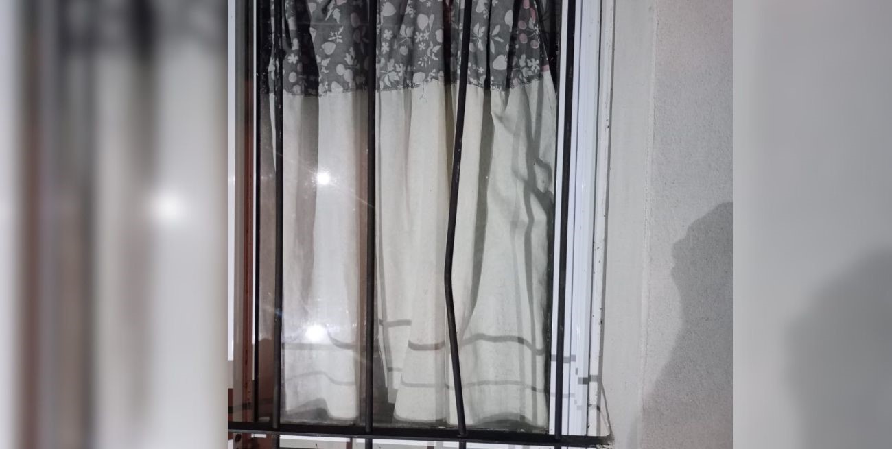 Sorprendieron a un hombre cuando sustraía un televisor del interior de una vivienda