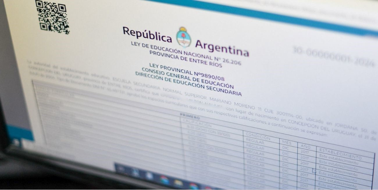 Se podrán descargar los títulos educativos desde "Mi Argentina"