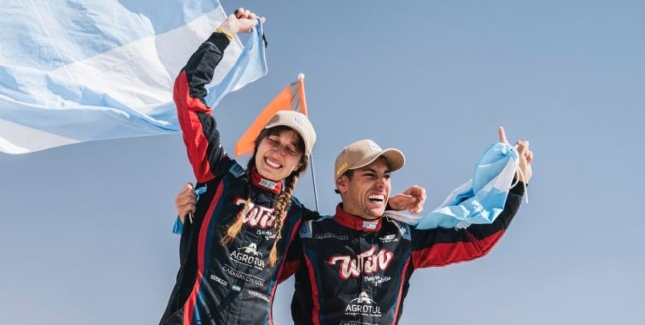 Otro podio argentino en el Dakar: Cavigliasso-Pertegarini alcanzan el 3° puesto en la categoría Challenger