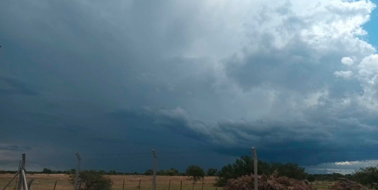 Rige un alerta amarillo por tormentas para zonas de las provincias de Santa Fe, Entre Ríos y Corrientes