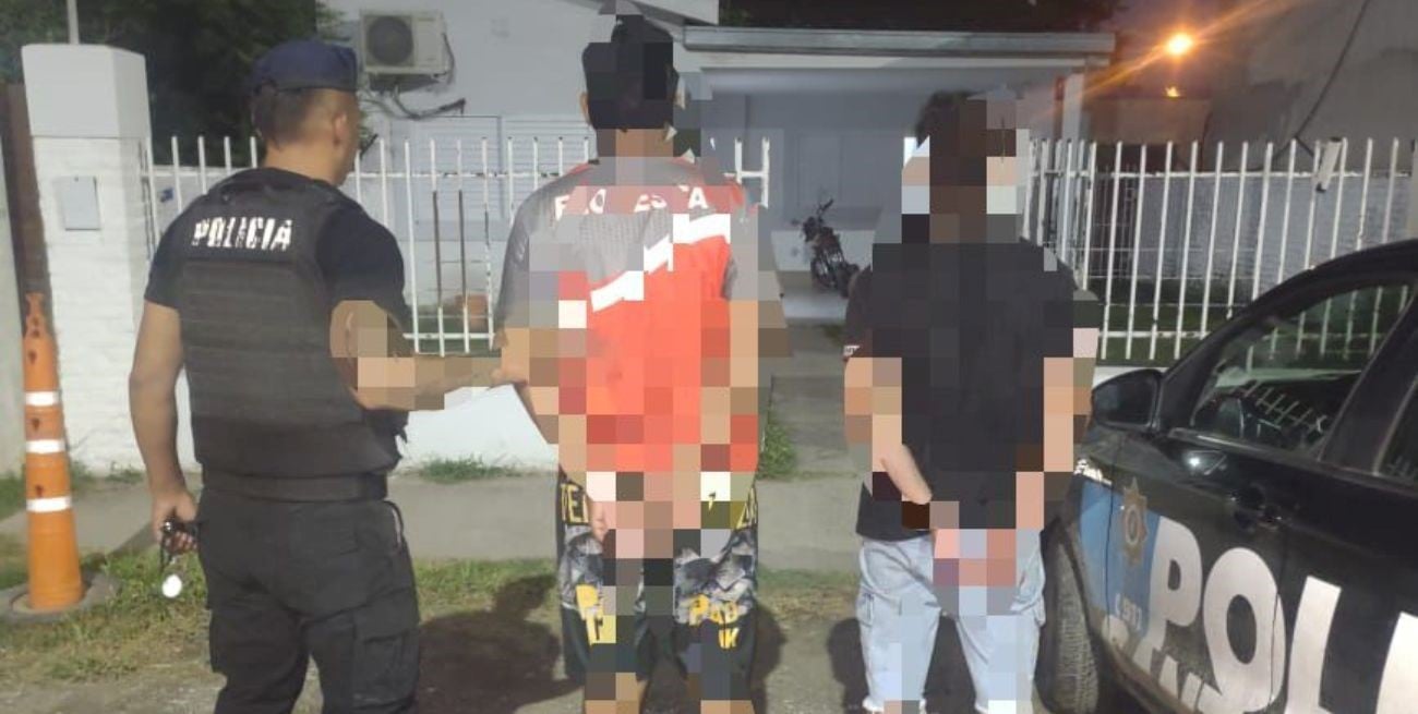 Aprehendieron a jóvenes que intentaron evadir un control policial