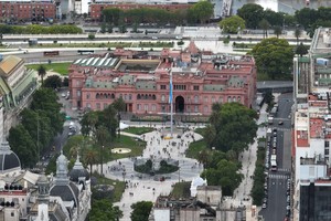 Emisarios de los sectores dialoguistas se reunieron este martes en Casa Rosada. Foto: Fernando Nicola/Archivo