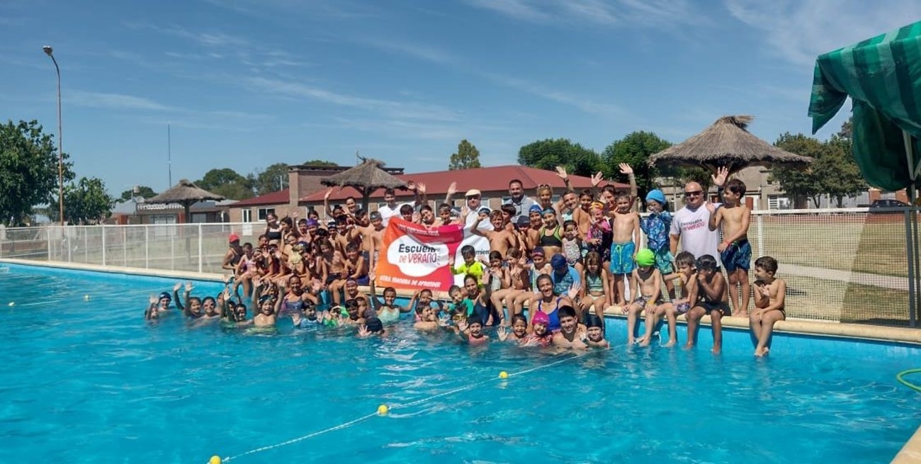 Escuela de Verano: funcionarios provinciales recorrieron la colonia de vacaciones en San Agustín