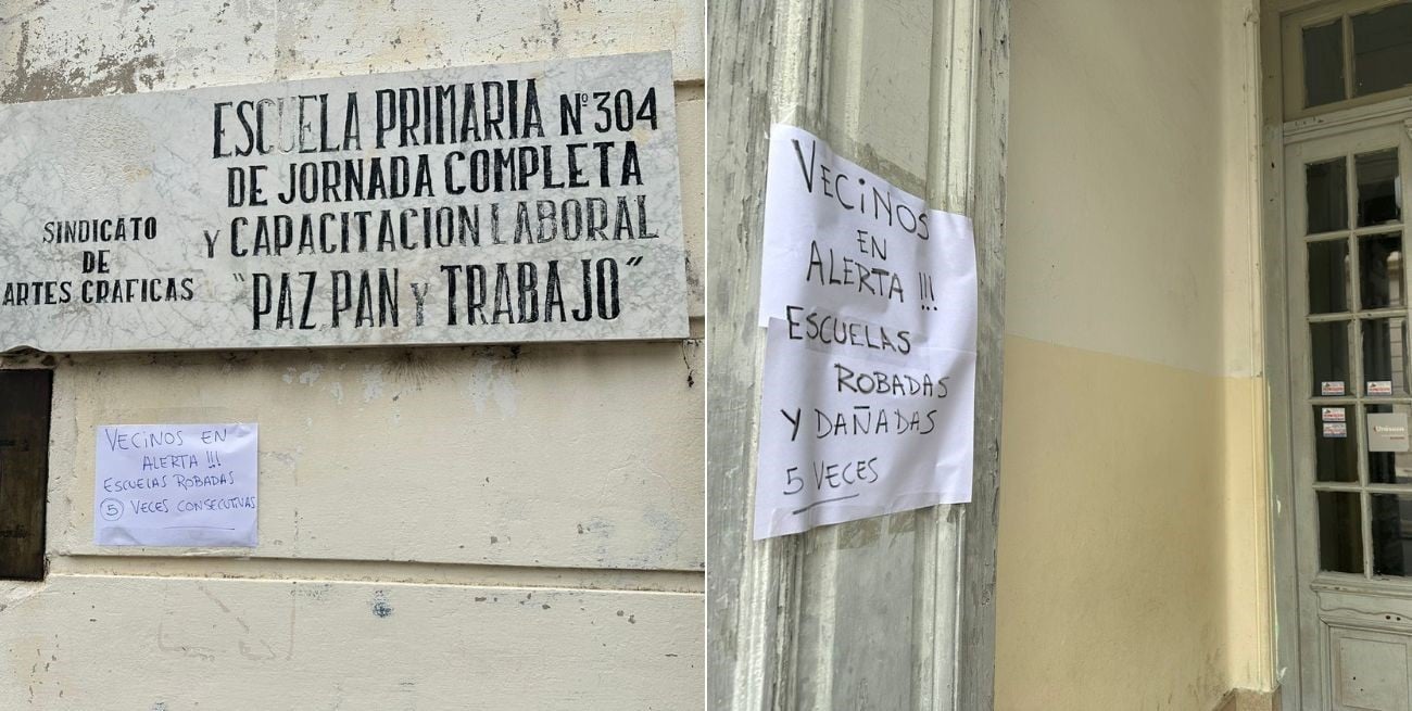 Una escuela de la ciudad de Santa Fe sufrió cinco robos en menos de una semana