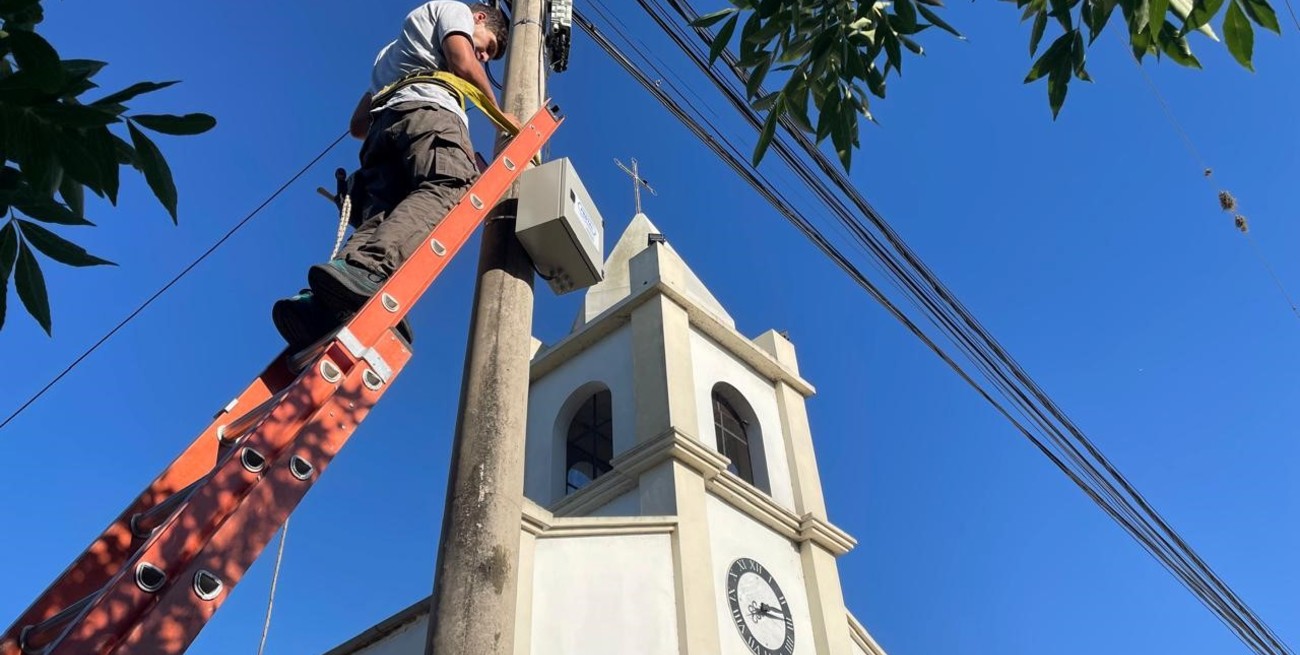 Con el objetivo de reforzar la seguridad, San Carlos Sud amplía su red de videovigilancia