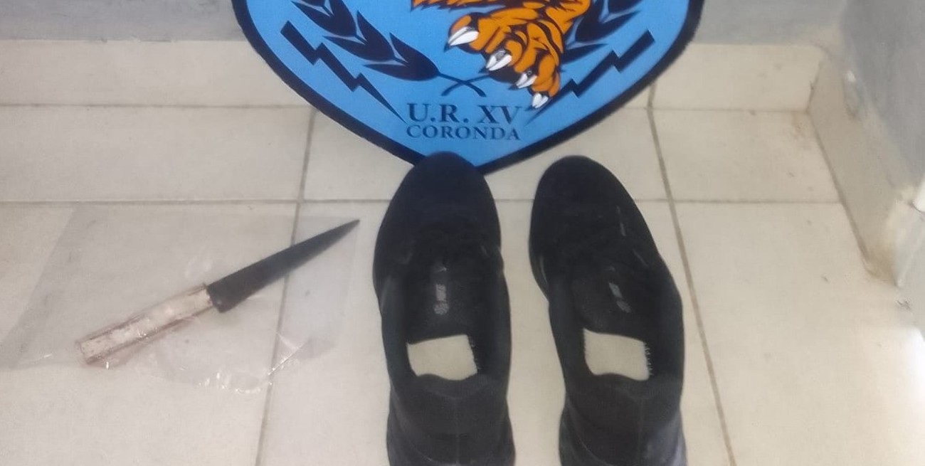 En Coronda: un sujeto robó, lo descubrieron, lo atraparon, hubo disparos y terminó escondido en un ropero