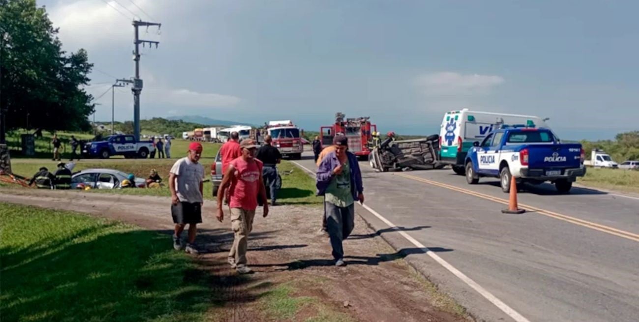 Accidente fatal en Córdoba: el granizo provocó un choque frontal 
