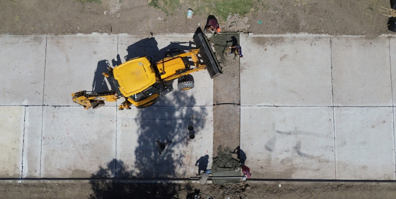 Concluyó la primera etapa del plan de pavimentación en Ramona